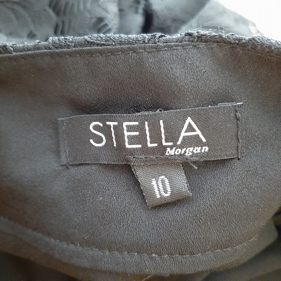 Stella Morgan Lace Black Skirt with Lining - Picture 6 of 8